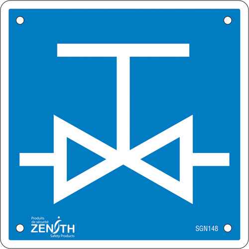 [SGN148] Valve CSA Standard Safety Sign (SGN148)