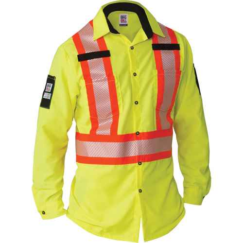 [SGN606] Chemise à manches longues haute visibilité indéchirable (SGN606)