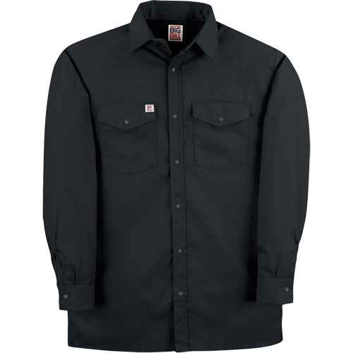 Twill Work Shirt with Snap (SGN648)
