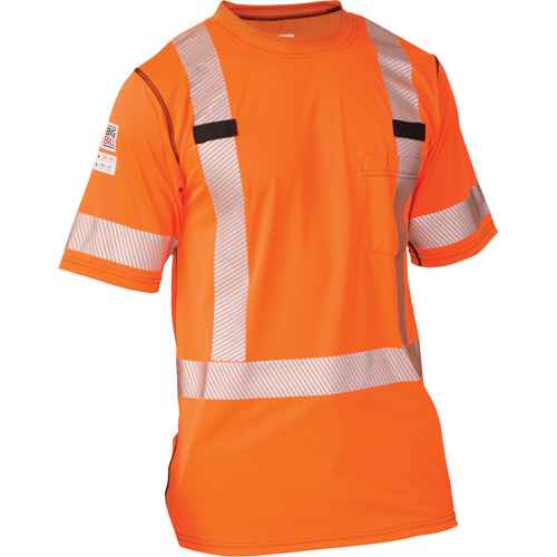 [SGN931] T-shirt à manches courtes haute visibilité Polartec(MD) Power Grid(MD) (SGN931)