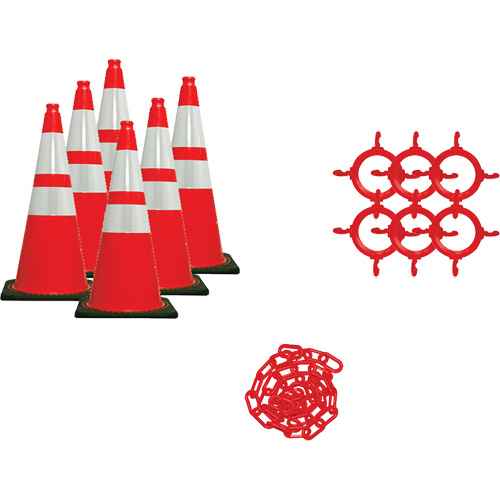 [SGO169] Traffic Cone & Chain Kit (SGO169)