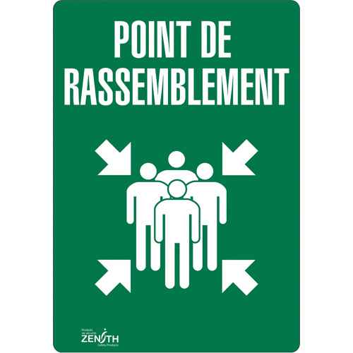 [SGP183] Enseigne «Point de rassemblement» (SGP183)