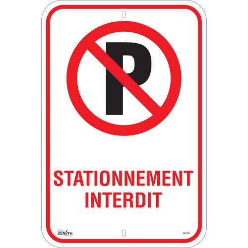 [SGP350] Enseigne «Stationnement Interdit» (SGP350)