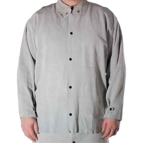 [SGP824] Veste de soudage en cuir de vache refendu (SGP824)