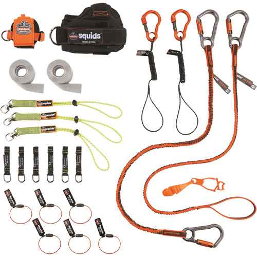 [SGP833] Trousse de longes de fixation d'outils pour charpentier et ouvrier 3183 Squids(MD) (SGP833)