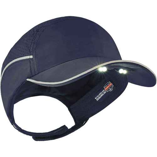 Skullerz® 8965 Lightweight Bump Cap Hat with LED Lighting (SGQ310)