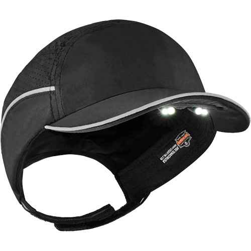 Skullerz® 8965 Lightweight Bump Cap Hat with LED Lighting (SGQ316)
