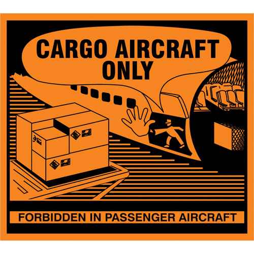 [SGQ527] "Cargo Aircraft Only" Handling Labels (SGQ527)
