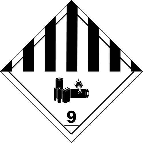 [SGQ530] DOT Hazardous Material Handling Labels (SGQ530)