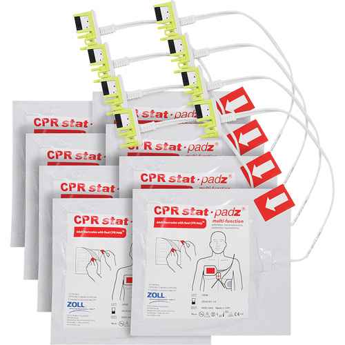 [SGQ725] Électrodes pour appareil de RCR HVP Stat-Padz(MD) (SGQ725)