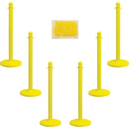 [SGR062] Medium-Duty Stanchion & Chain Kit (SGR062)