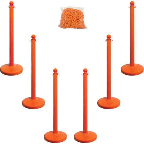 [SGR066] Medium-Duty Stanchion & Chain Kit (SGR066)
