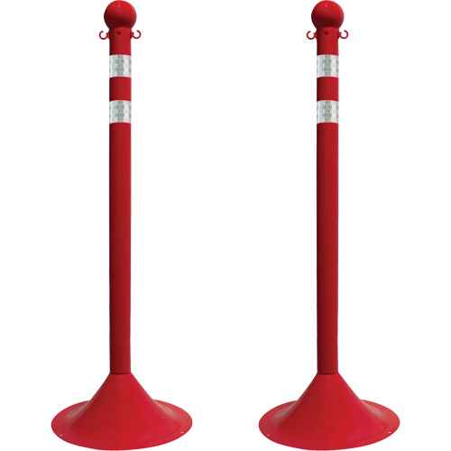 Light-Duty Reflective Stanchion Set (SGR079)