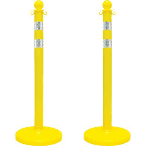 [SGR084] Medium-Duty Reflective Stanchion Set (SGR084)