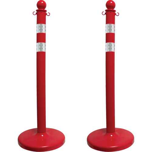[SGR086] Medium-Duty Reflective Stanchion Set (SGR086)