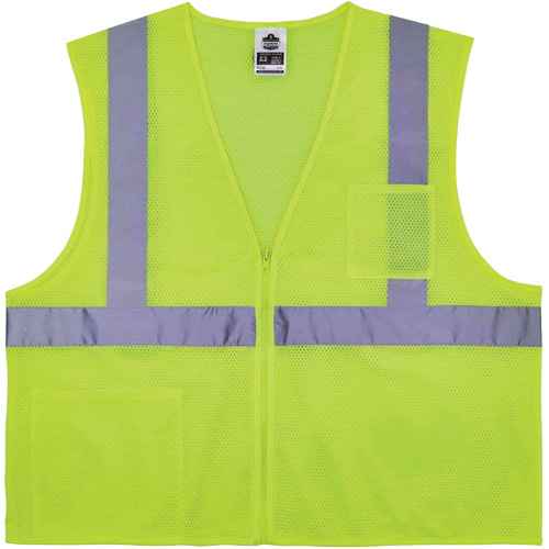 [SGR378] Gilet de sécurité auto-extinguible GloWear 8256Z (SGR378)