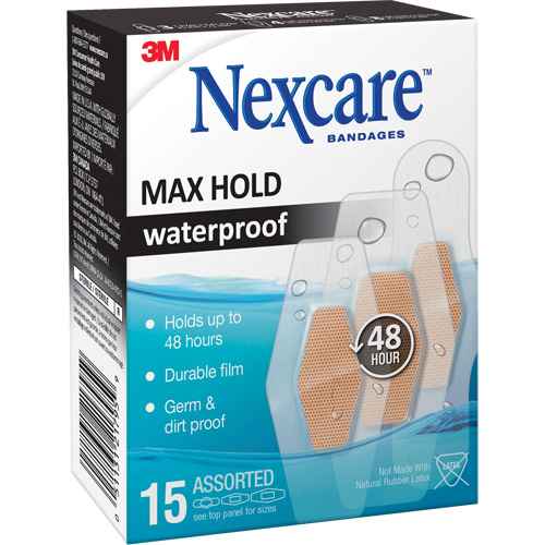 [SGS313] Nexcare™ Max-Hold Waterproof Bandages (SGS313)