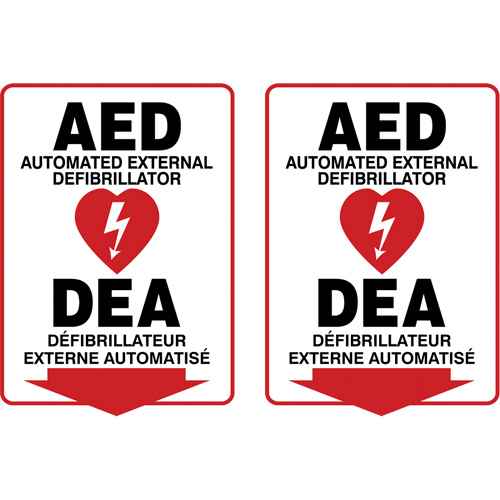 [SGT462] Enseigne Projection(MC) « AED/DEA » (SGT462)