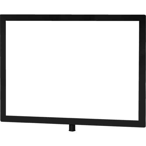 Porte-enseigne horizontal robuste pour montant classique (SGU842)