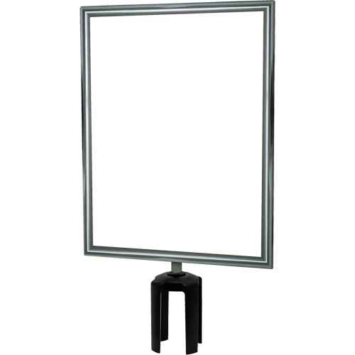 [SGU844] Heavy-Duty Vertical Sign Holder with Tensabarrier® Post Adapter (SGU844)