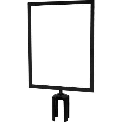 Porte-enseigne horizontal robuste avec adaptateur pour poteaux Tensabarrier(MD) (SGU846)