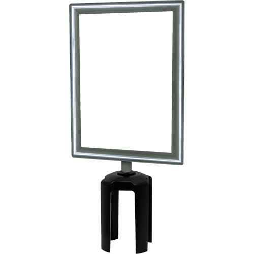 [SGU847] Heavy-Duty Vertical Sign Holder with Tensabarrier® Post Adapter (SGU847)