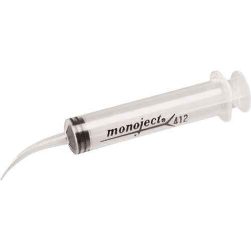 Monoject® 412 Curved Tip Irrigating Syringes (SGV259)