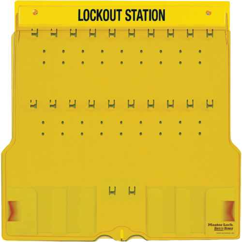 [SGW125] Poste de cadenassage trilingue recouvert (SGW125)