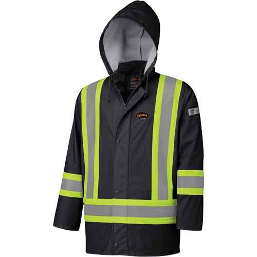 [SGW646] 5894BK Manteau de sécurité imperméable et ignifuge (SGW646)