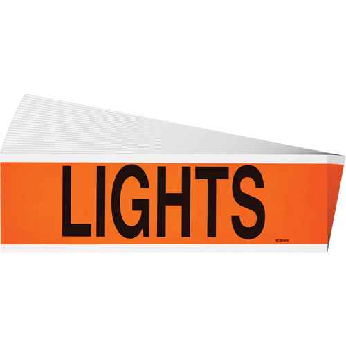 [SGX957] Étiquette de tension pour conduit « Lights » (SGX957)