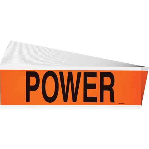 [SGX958] "Power" Conduit & Voltage Labels (SGX958)