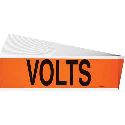 [SGX961] "Volts" Conduit & Voltage Labels (SGX961)