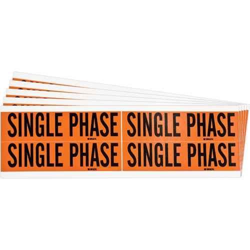 [SGX986] "Single Phase" Conduit & Voltage Labels (SGX986)