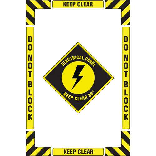 [SGY028] "Electrical Panel" Floor Marking Kit (SGY028)