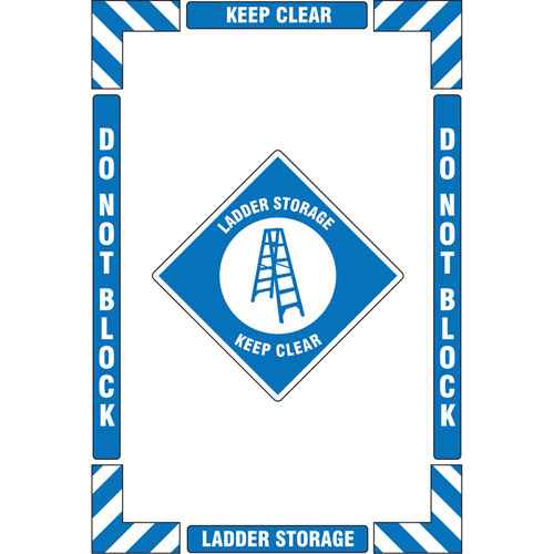 [SGY036] "Ladder Storage" Floor Marking Kit (SGY036)