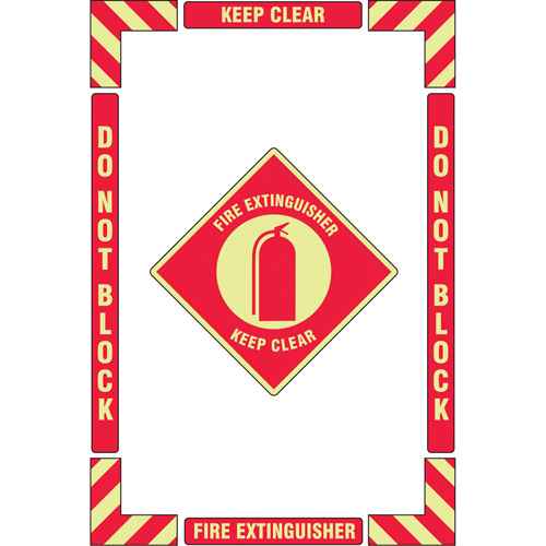"Fire Extinguisher" Floor Marking Kit (SGY037)