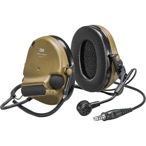 [SGY119] Casque VI NIB avec fils de sortie unique Peltor(MC) ComTac(MC) (SGY119)
