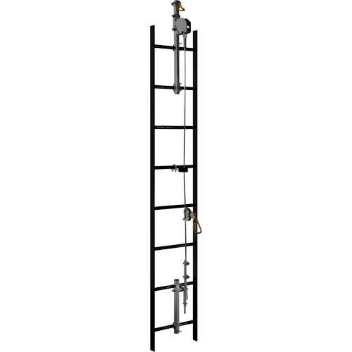 Système de sécurité vertical à câble 40' Lad-Saf(MC) (SGY441)