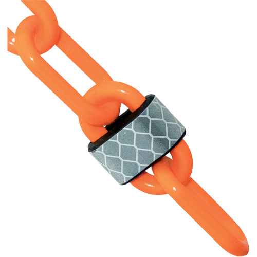 [SGY561] Barrière avec chaîne en plastique réfléchissante de 25 pi (SGY561)