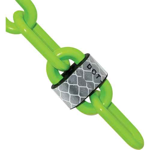 [SGY562] Barrière avec chaîne en plastique réfléchissante de 25 pi (SGY562)