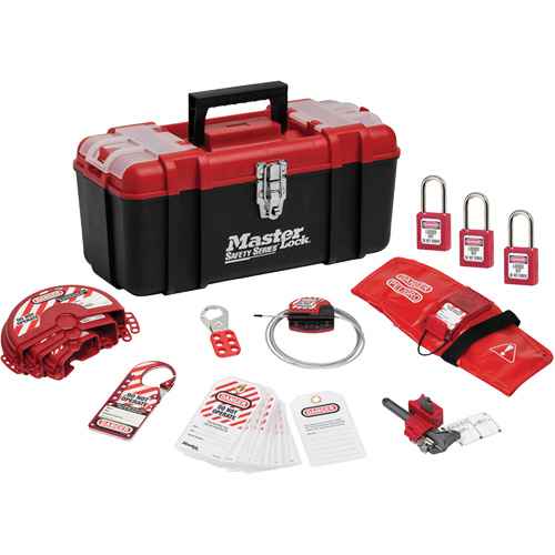 [SGZ639] Standard Personal Lockout Kit with Zenex™ Thermoplastic Locks (SGZ639)