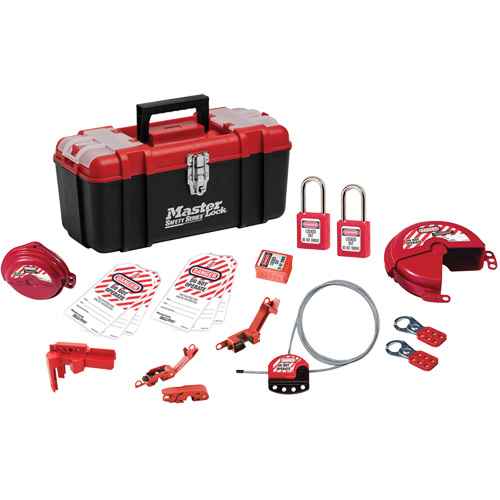Trousse de cadenassage avec serrures en thermoplastique Zenex(MC) (SGZ641)