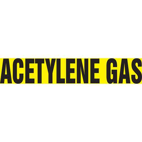 [SH426] "Acetylene Gas" Pipe Markers (SH426)