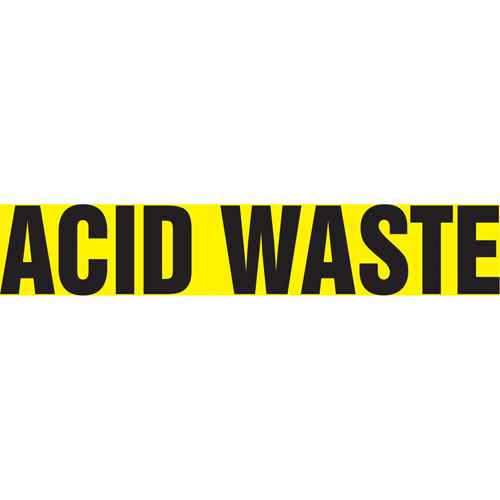 [SH437] "Acid Waste" Pipe Markers (SH437)