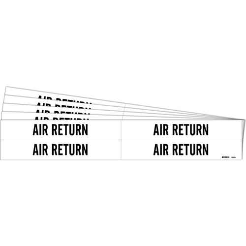 [SH459] "Air Return" Pipe Markers (SH459)