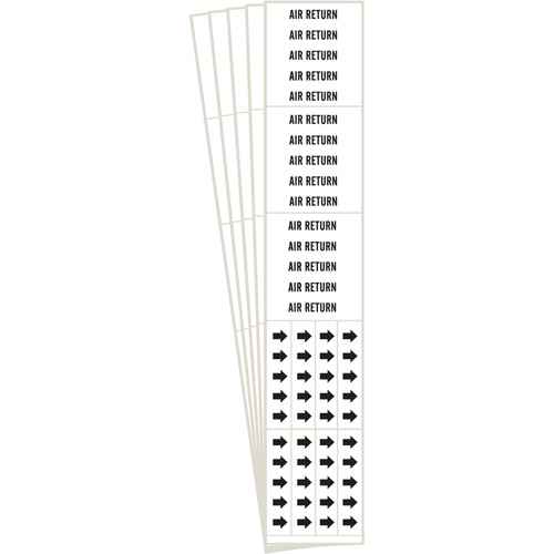 [SH460] "Air Return" Pipe Marker (SH460)