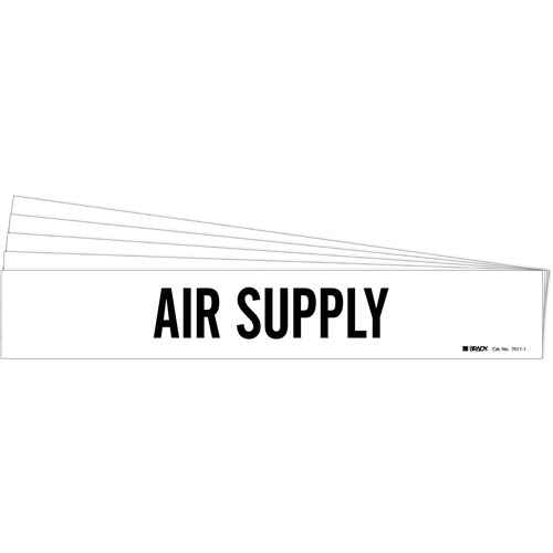 [SH466] "Air Supply" Pipe Marker (SH466)