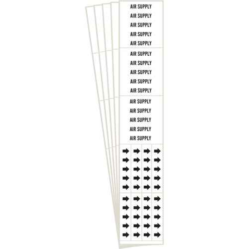 [SH468] "Air Supply" Pipe Markers (SH468)