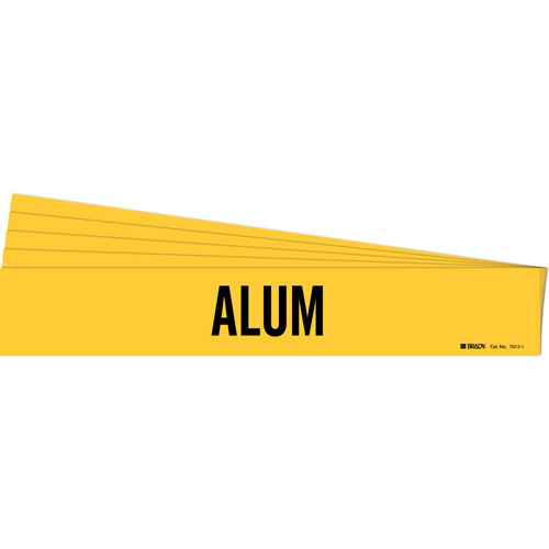 [SH474] "Alum" Pipe Marker (SH474)