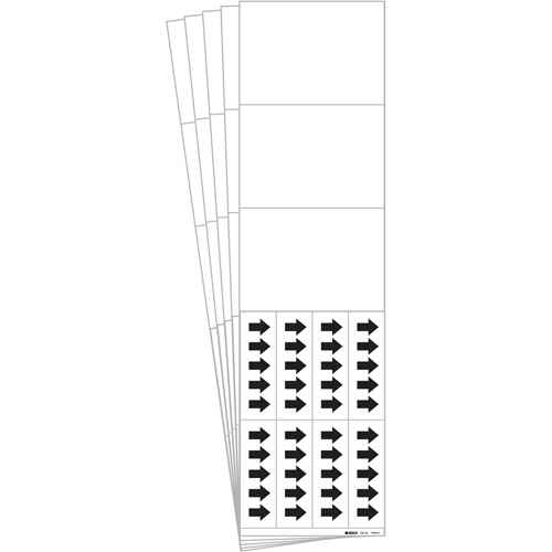 [SH528] Blank Pipe Markers (SH528)
